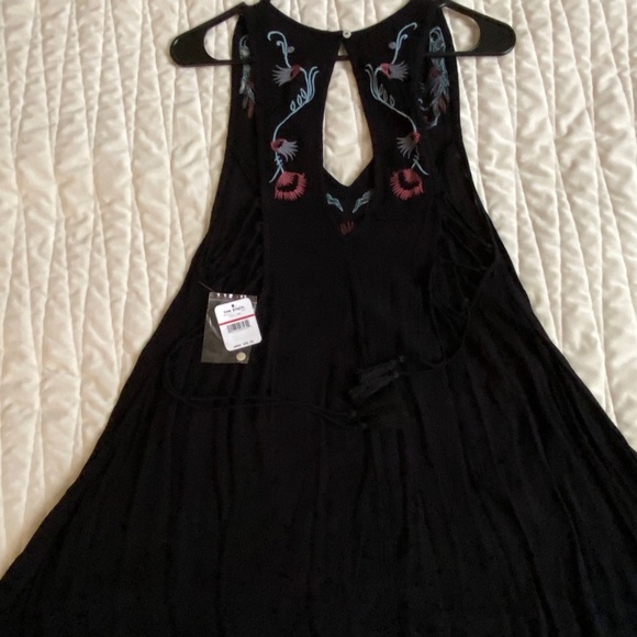 Free People Adelaide Festival Slipdress in Black - Picture 12 of 13